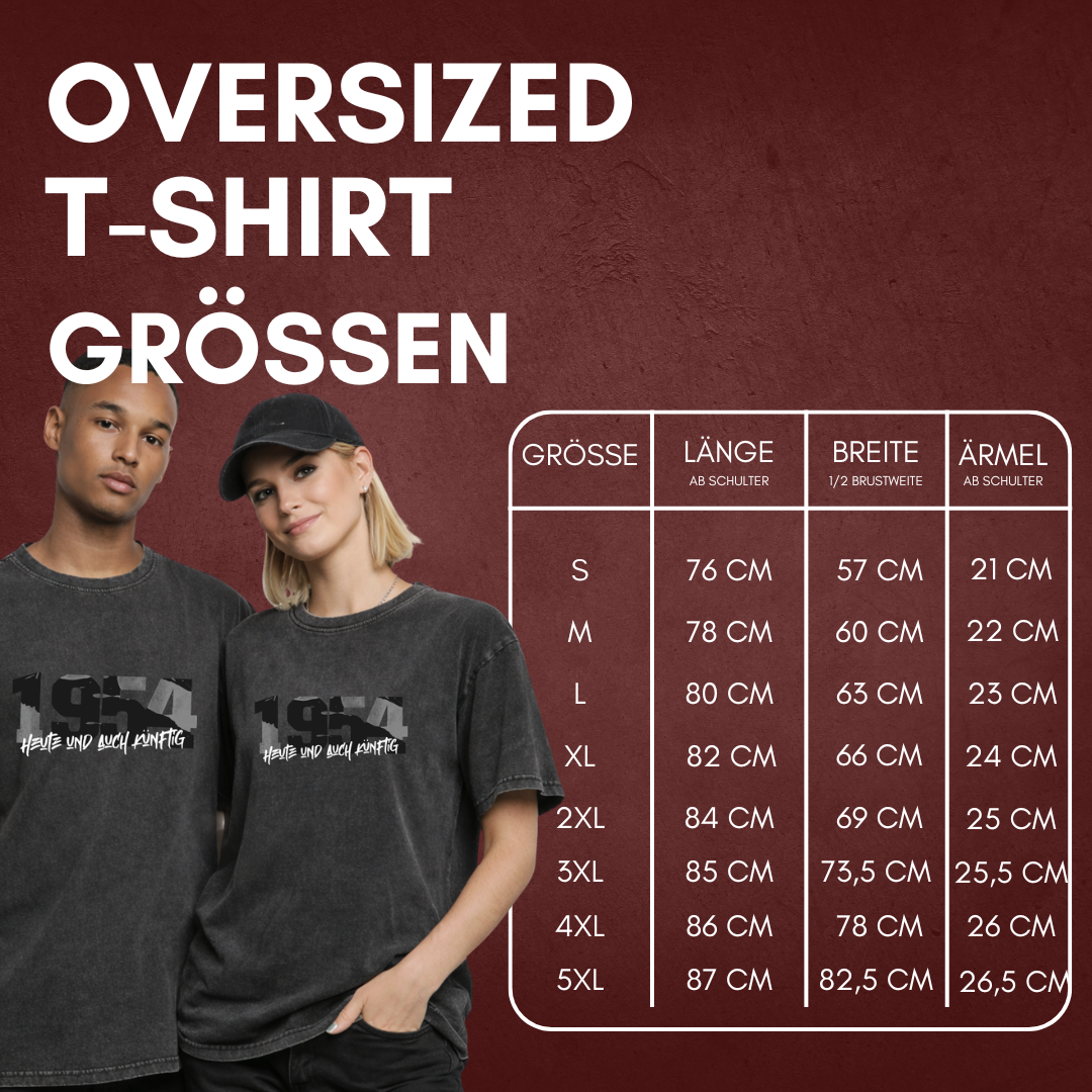 "1954" Broken Sticks X The Squad Oversized Shirt
