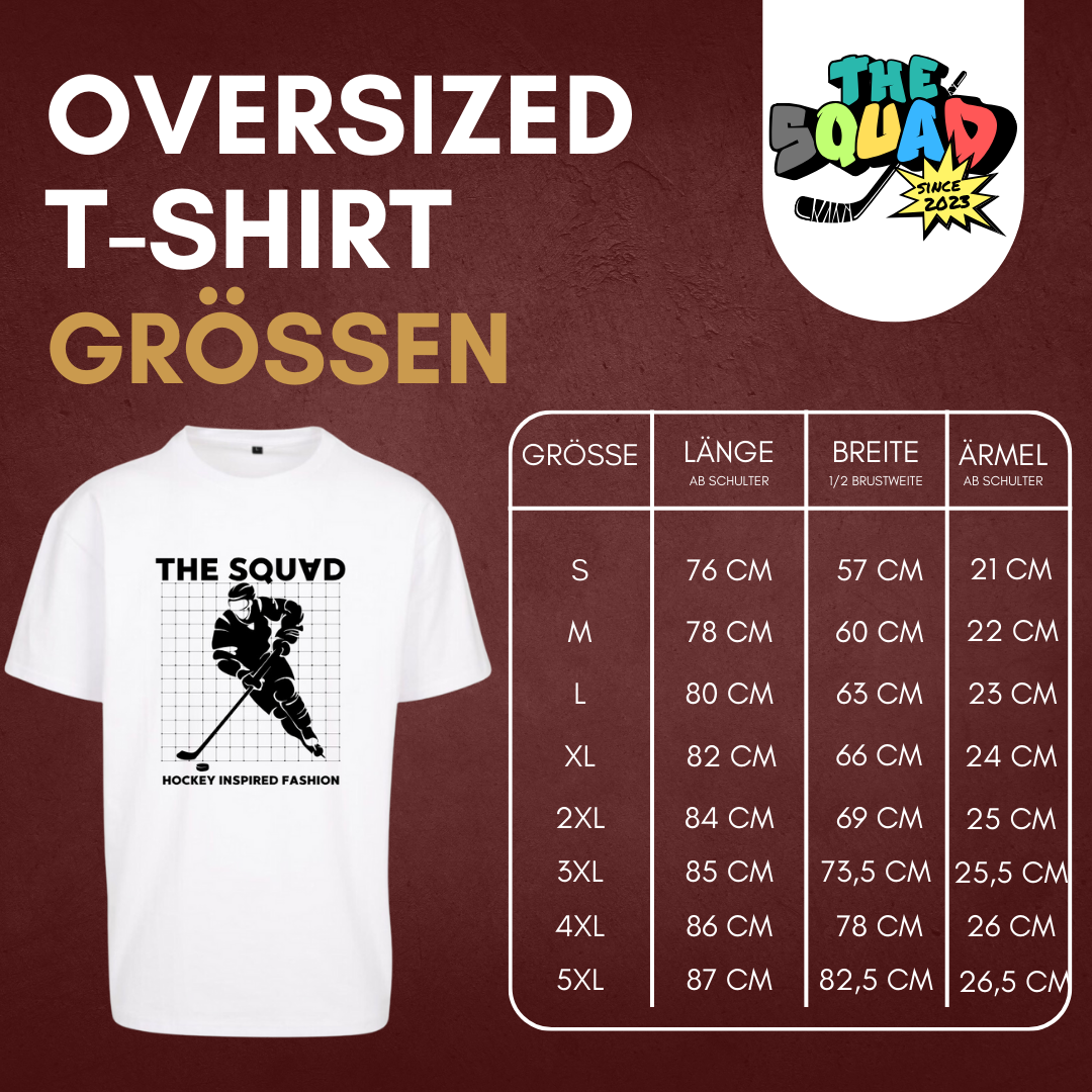 THE SQUAD 🗣️🏒 "Talking Sticks" Oversized T-Shirt