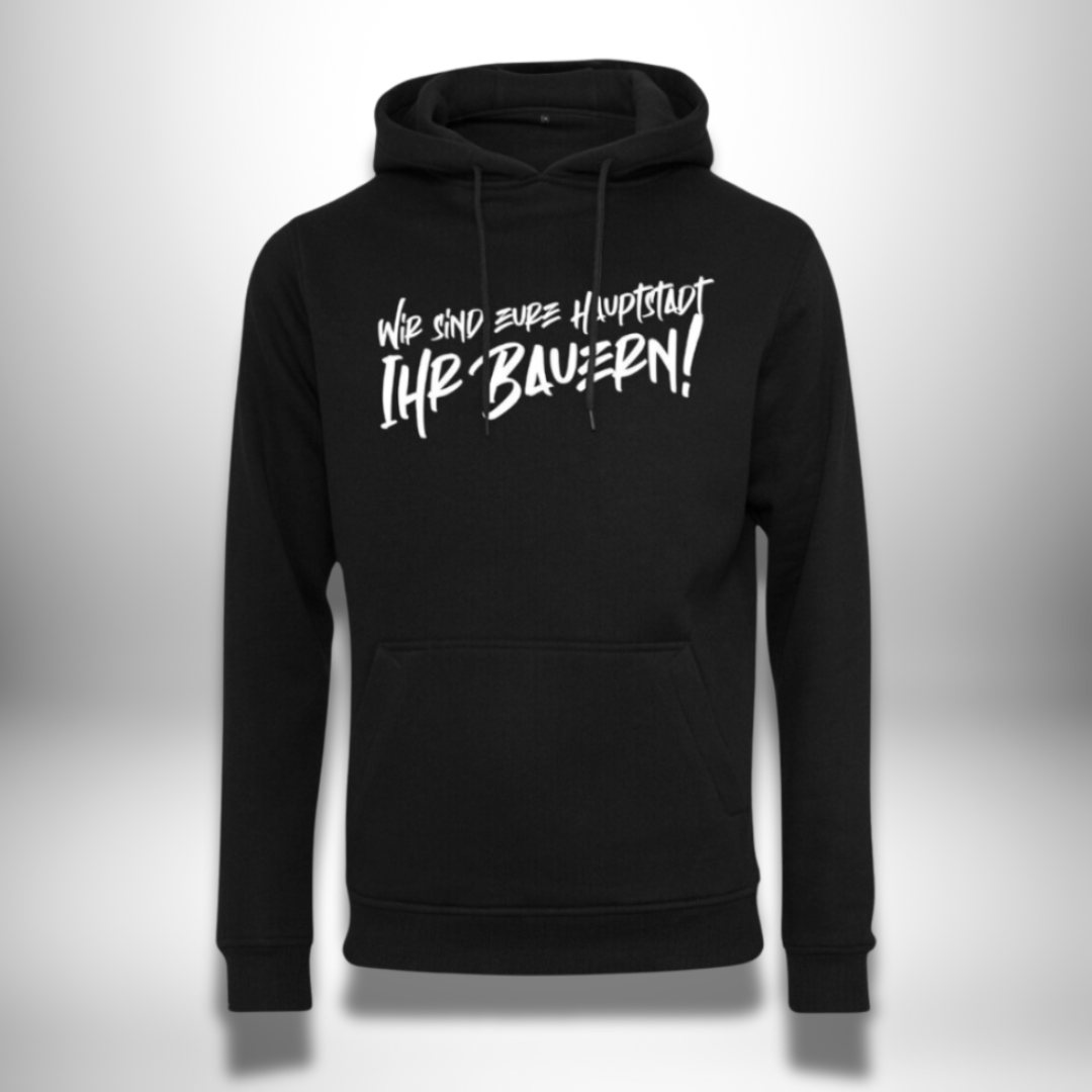 "Wir sind eure Hauptstadt" Heavy Hoodie in 2 Farben