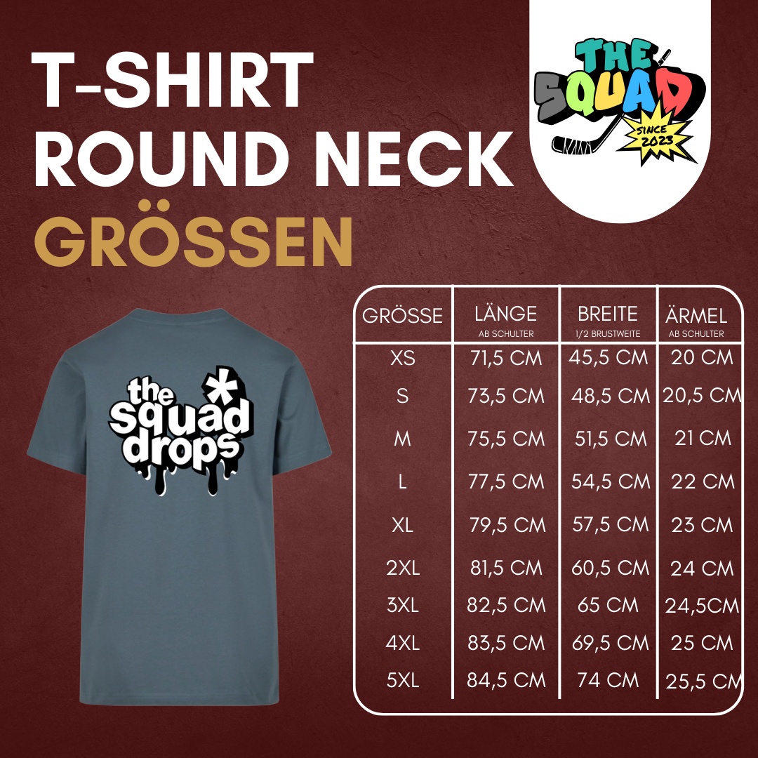 THE SQUAD "Melting" T-Shirt in 2 Farben