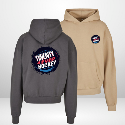 Marcus Weber "Twenty4Ever Hockey" Ultra Heavy Oversized Hoodie in 2 Farben