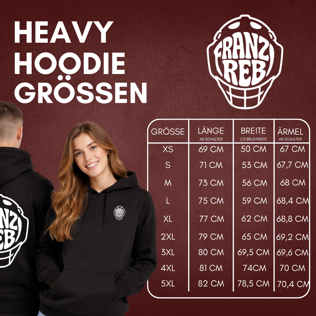 "BEHIND THE MASK" Maxi Franzreb X The Squad Heavy Hoody