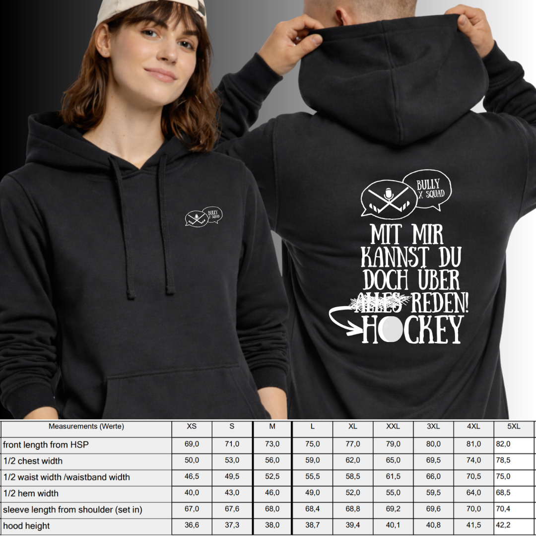 "ÜBER HOCKEY REDEN" Bully X Squad Heavy Hoody