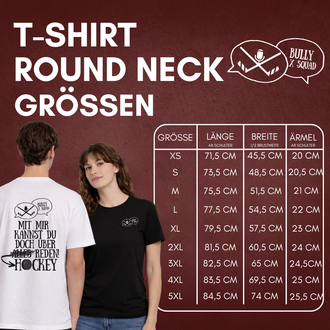 "ÜBER HOCKEY REDEN" Bully X Squad T-Shirt in 2 Farben