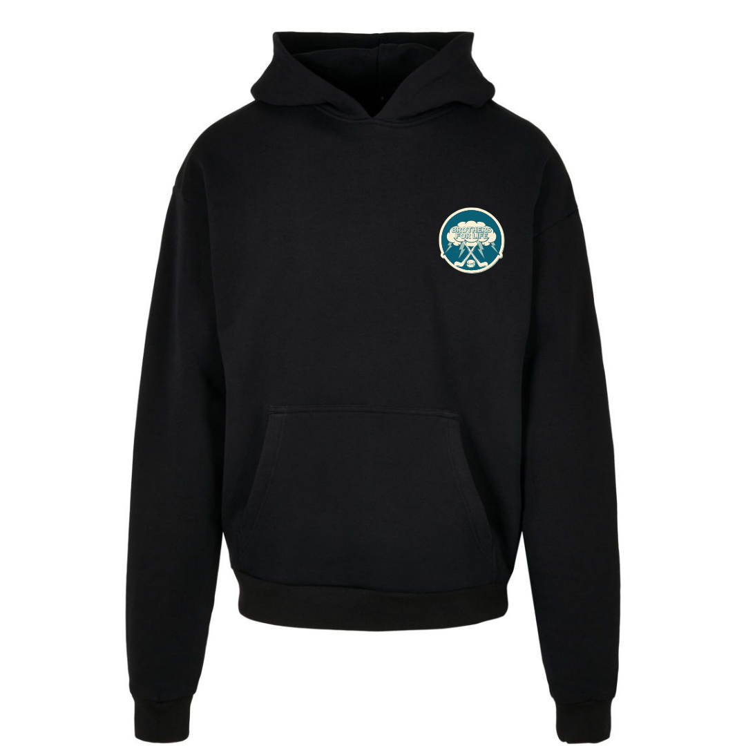 Brothers for Life "4 Brothers" Ultra Heavy Oversize Hoodie front