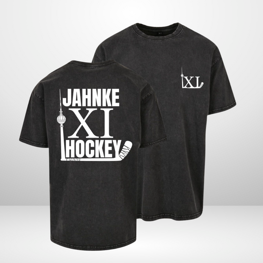 Charlie Jahnke "XI" Acid Washed Oversized Shirt