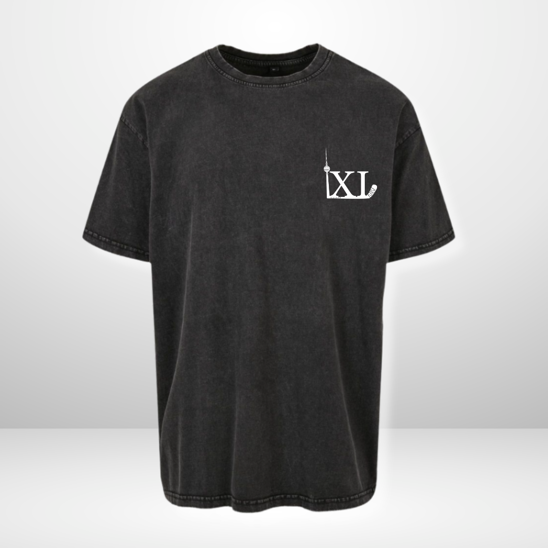 Charlie Jahnke "XI" Acid Washed Oversized Shirt