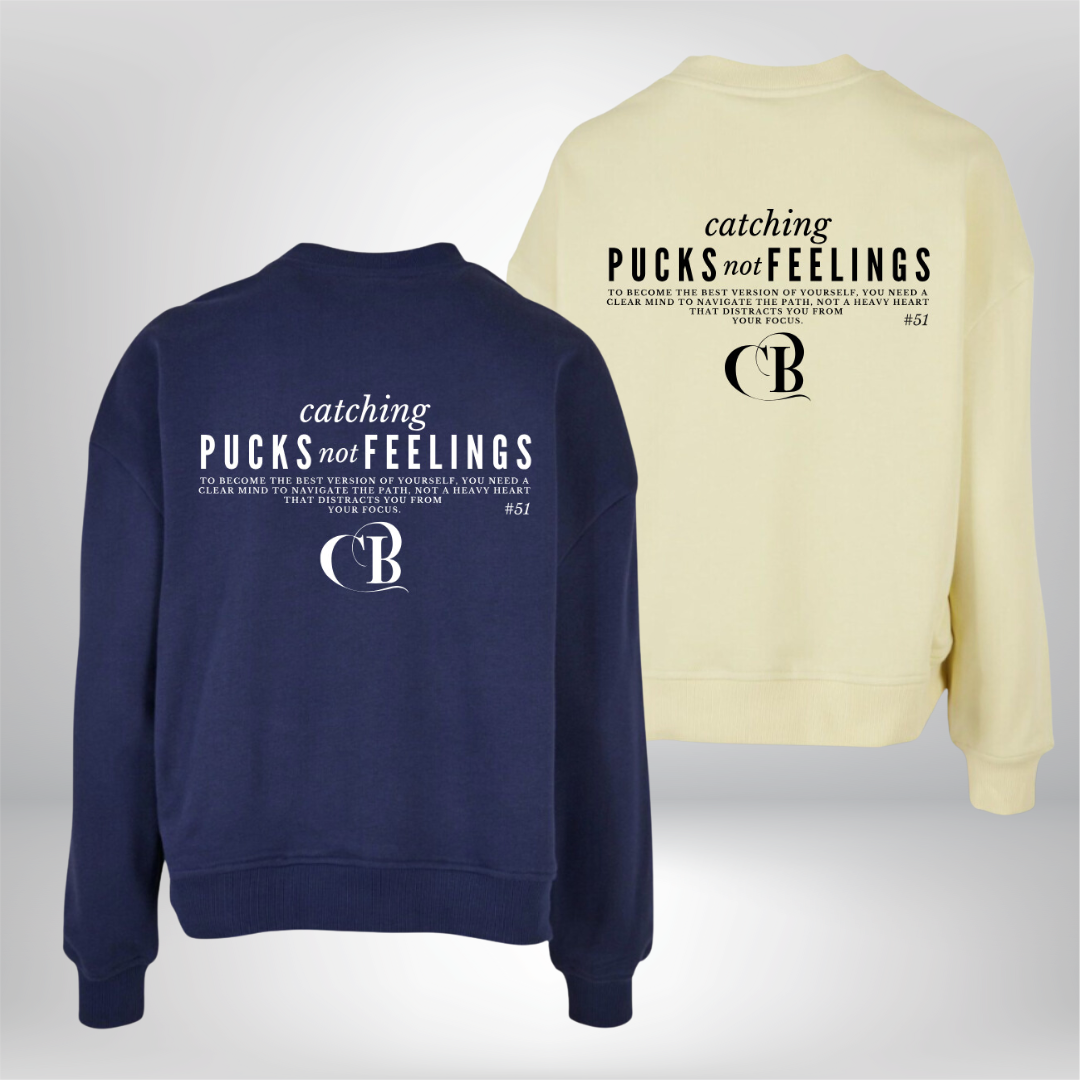 Cody Brenner "Catching Pucks" Ladies Oversized Crewneck