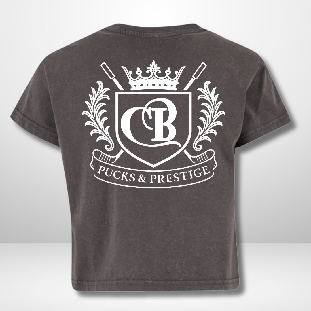 Cody Brenner "Pucks & Prestige" Cropped Tee