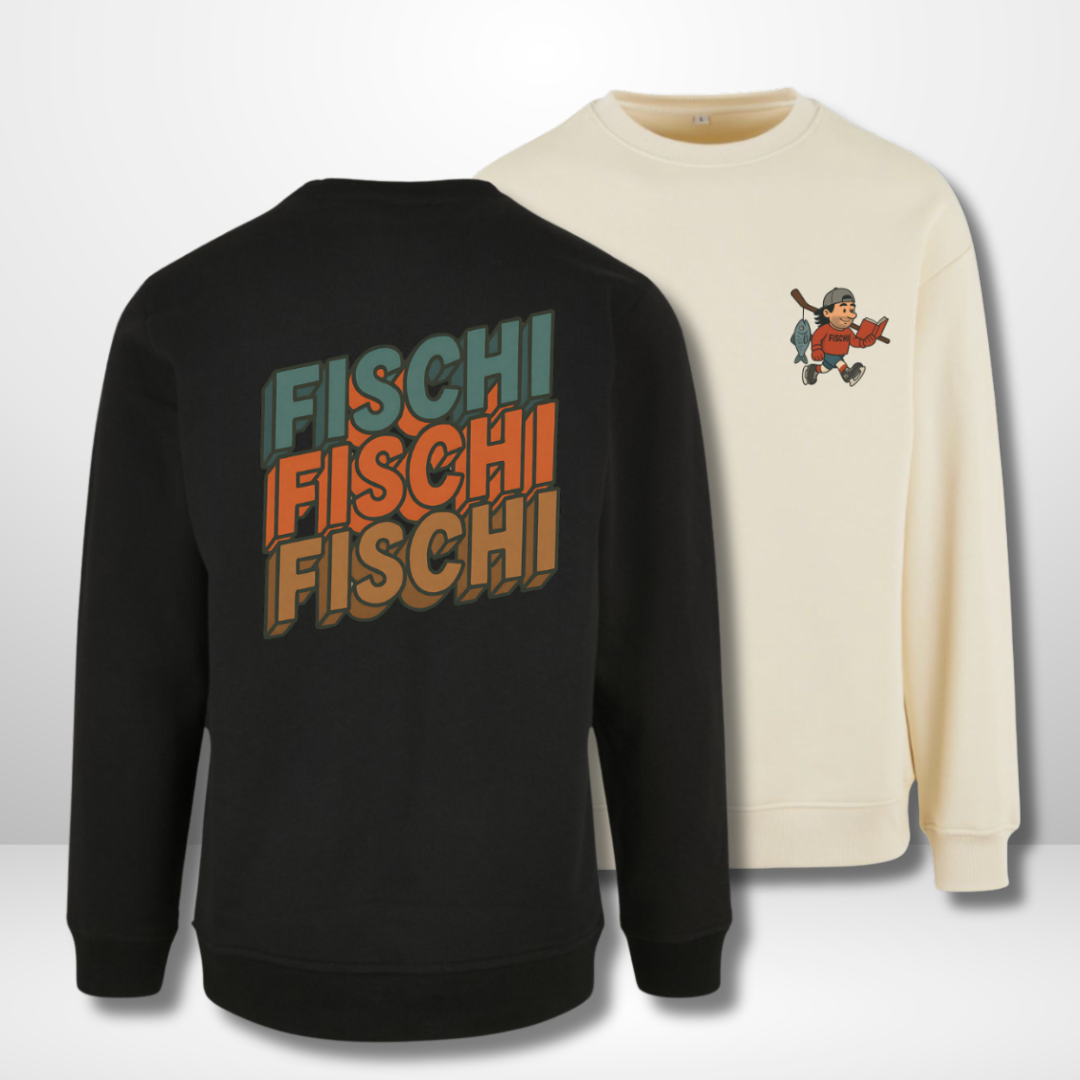 Daniel Fischbuch "Fischi" 🐟📖 Crewneck in 2 Farben