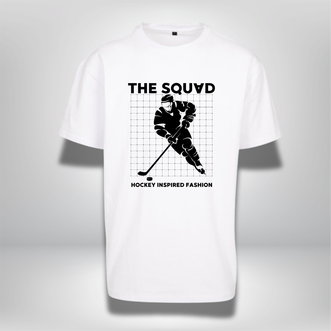 THE SQUAD 🗣️🏒 "Talking Sticks" Oversized T-Shirt
