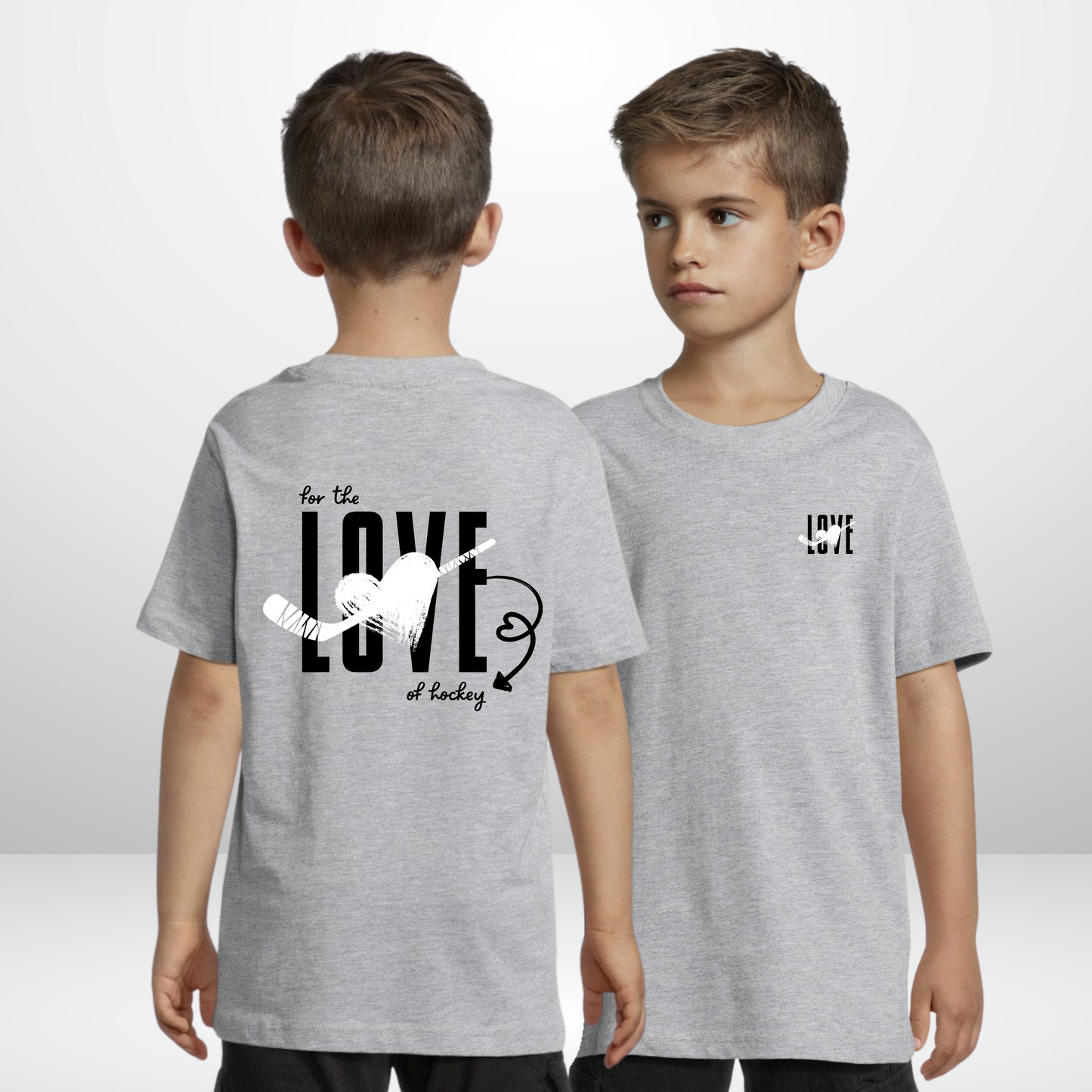 "FOR THE LOVE OF HOCKEY" The Squad Kids T-Shirt