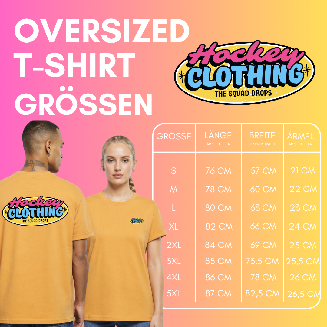 "GOOD VIBES ONLY" The Squad Hockey Oversized Shirt