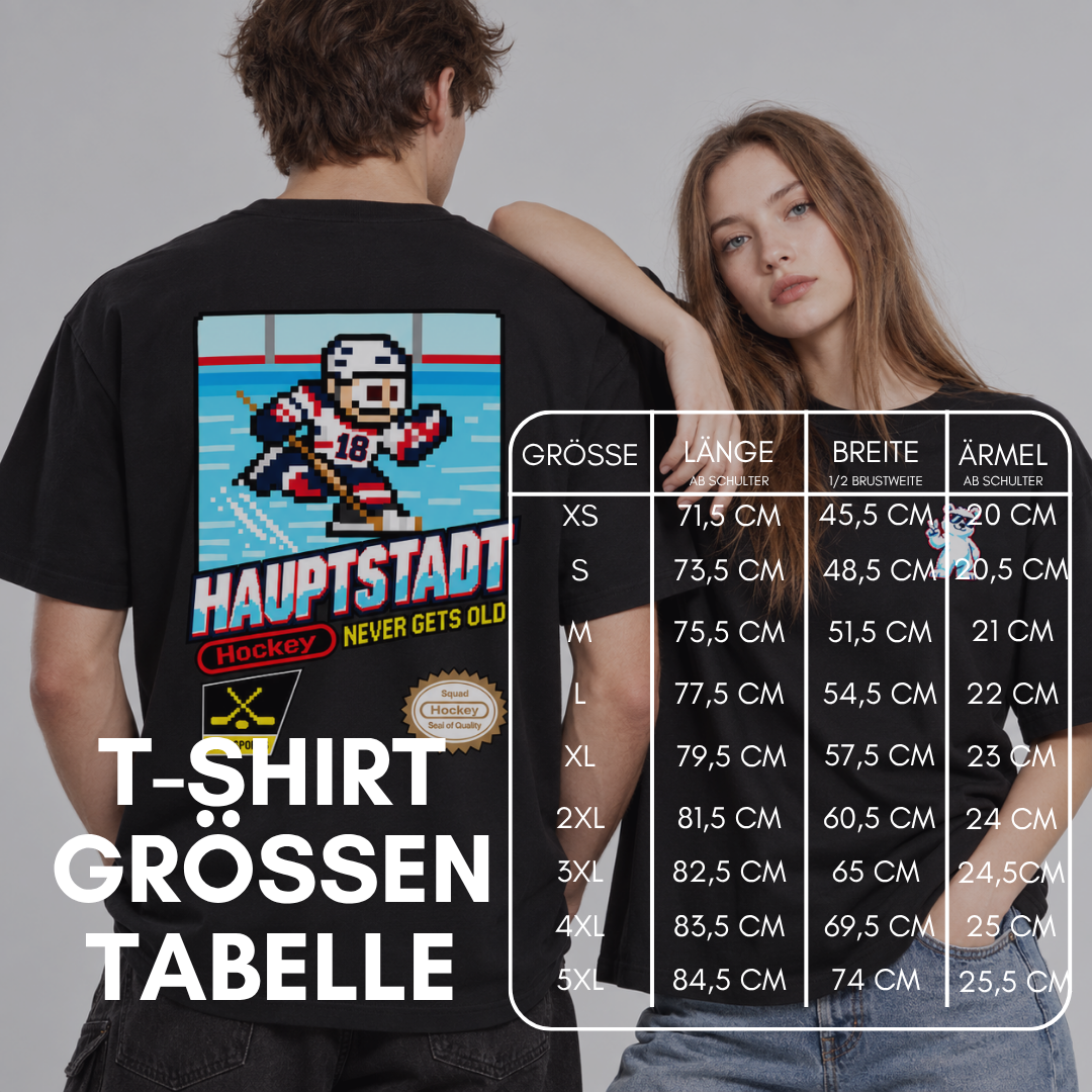 HAUPTSTADT HOCKEY NEVER GETS OLD SHIRT