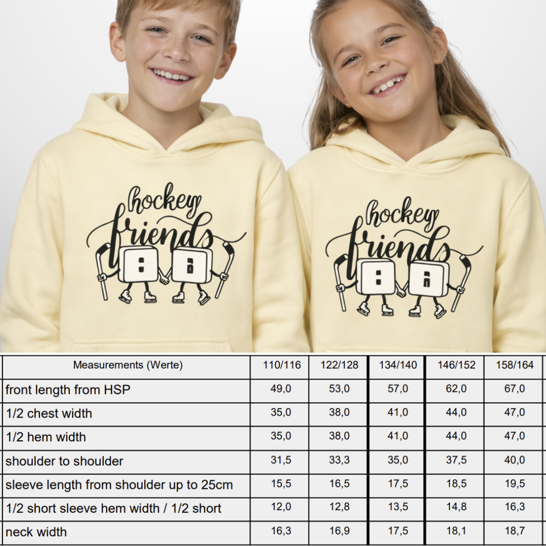 "HOCKEY FRIENDS" The Squad Kids Hoody