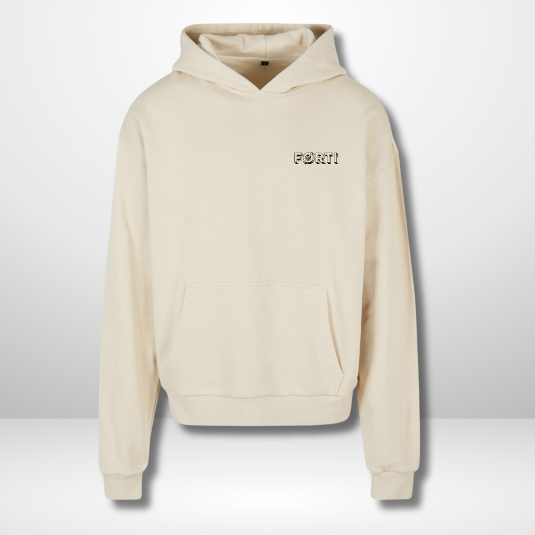 Henrik Haukeland "FØRTI DAG" Ultra Heavy Oversized Hoodie