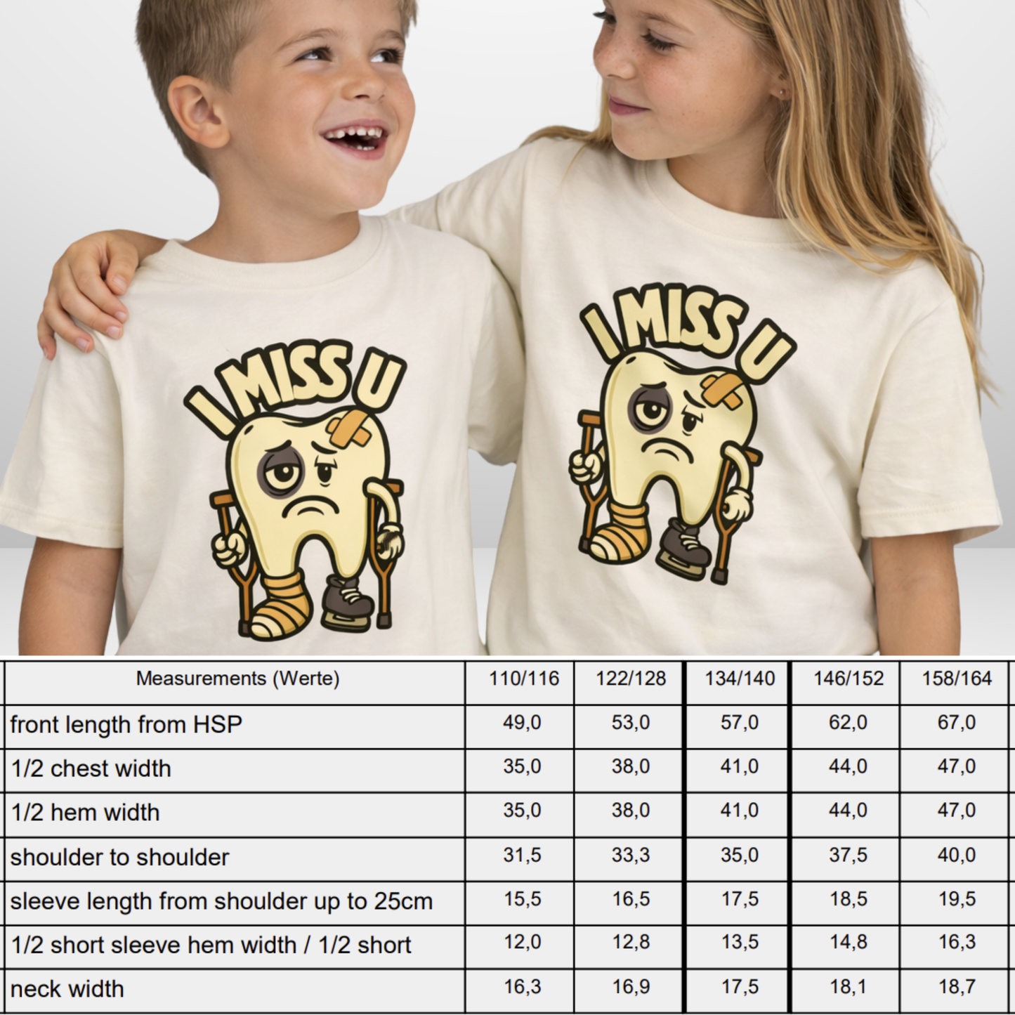 "I MISS U" The Squad Kids T-Shirt