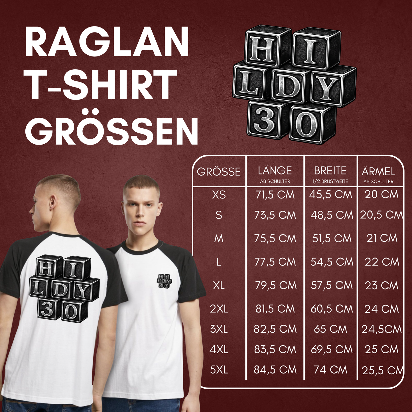 Jake Hildebrand "Blocks" Raglan T-Shirt