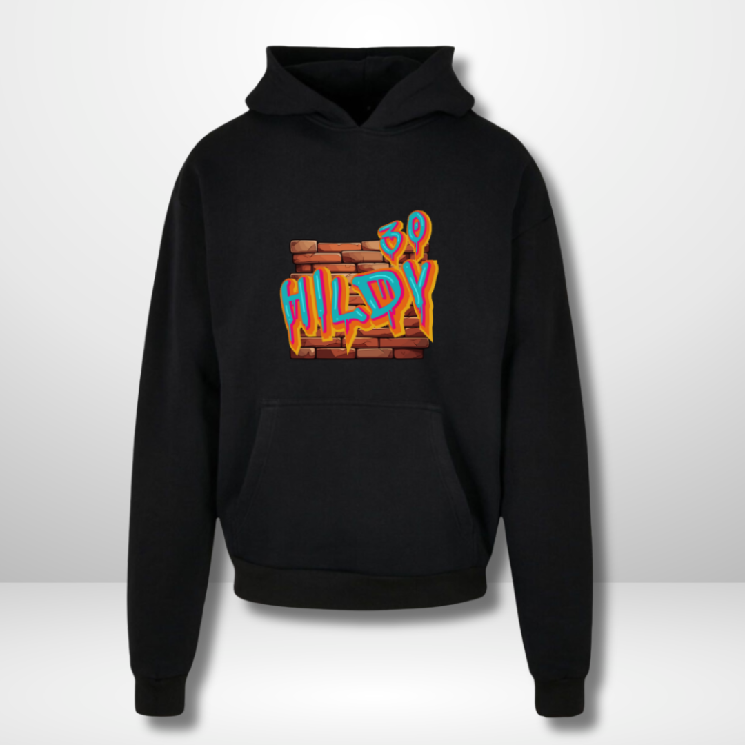Jake Hildebrand "Hildy" Ultra Heavy Oversized Hoodie in 2 Farben