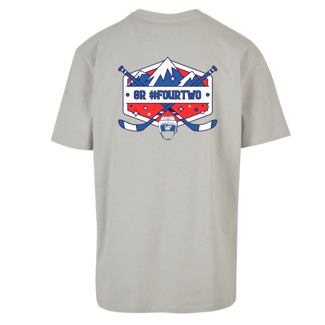 Jamal Watson "Fourtwo" Oversized T-Shirt back
