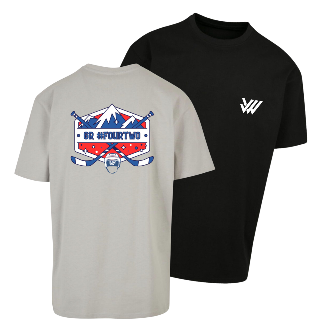 Jamal Watson "Fourtwo" Oversized T-Shirt in 2 Farben