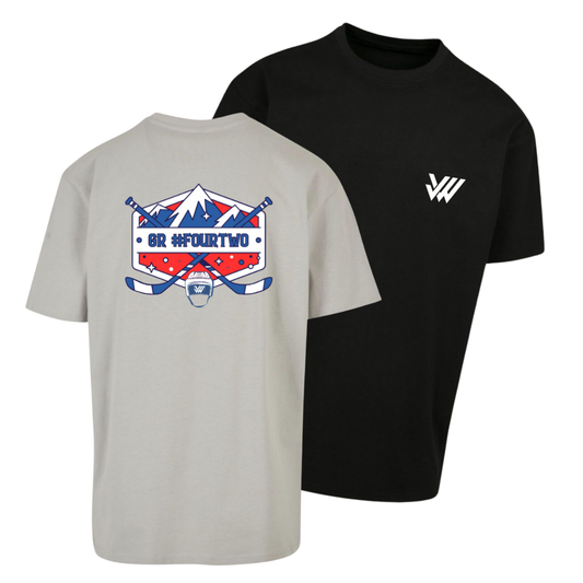 Jamal Watson "Fourtwo" Oversized T-Shirt in 2 Farben
