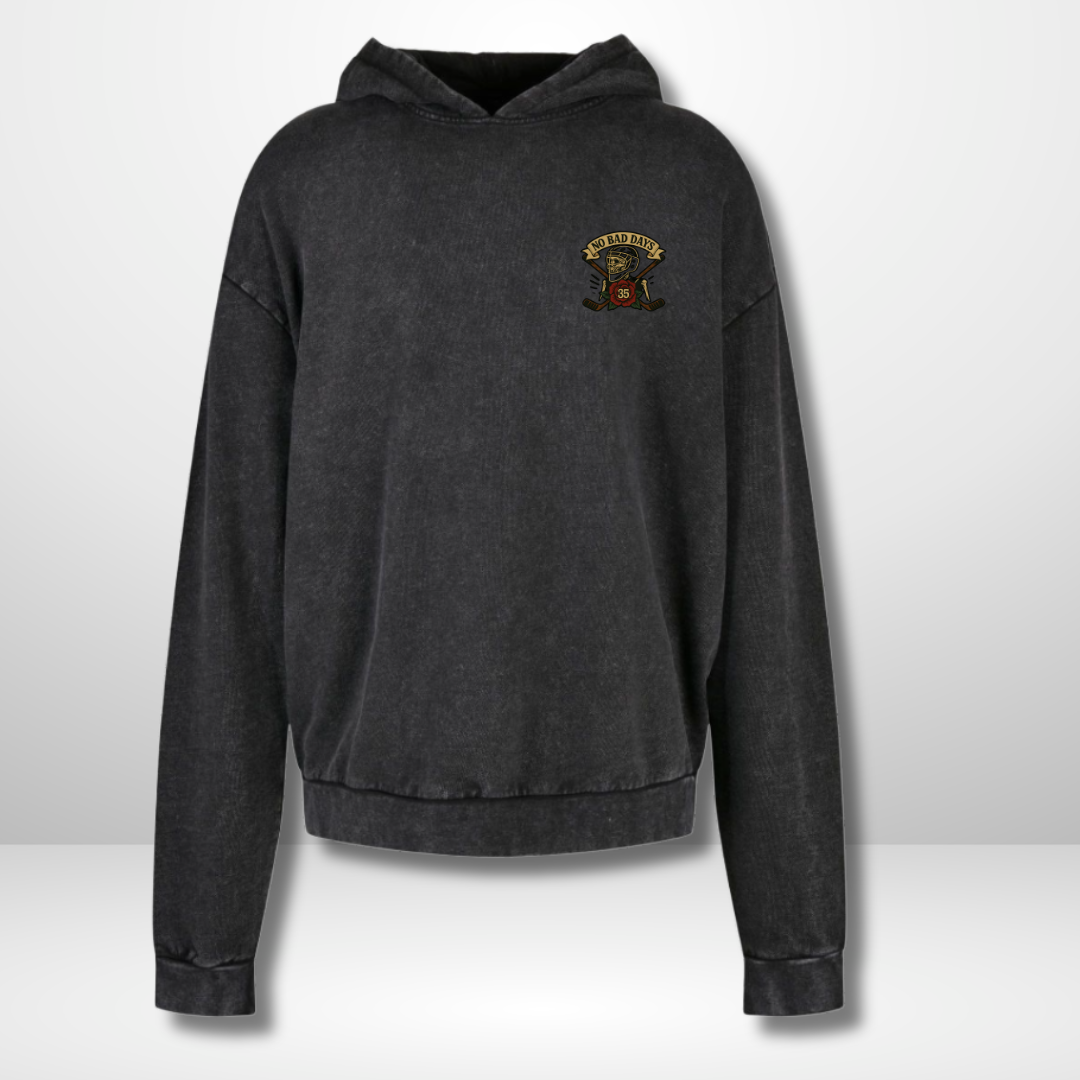 Jerry Kuhn "NO BAD DAYS" Oversized Hoody