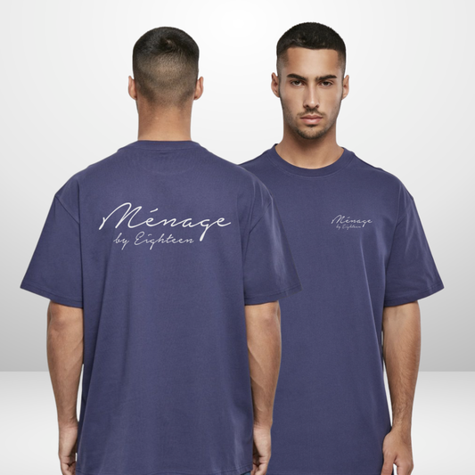Jonas Müller "Menage by Eighteen" Oversized T-Shirt in 2 Farben