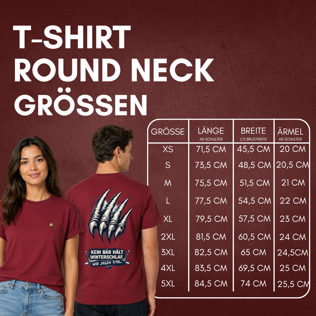 "KEIN BÄR HÄLT WINTERSCHLAF" The Squad Hokey T-Shirt