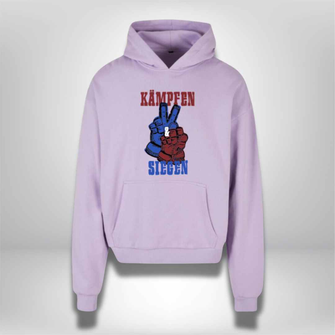 "Kämpfen und Siegen" Oversized Hoodie in 2 Farben