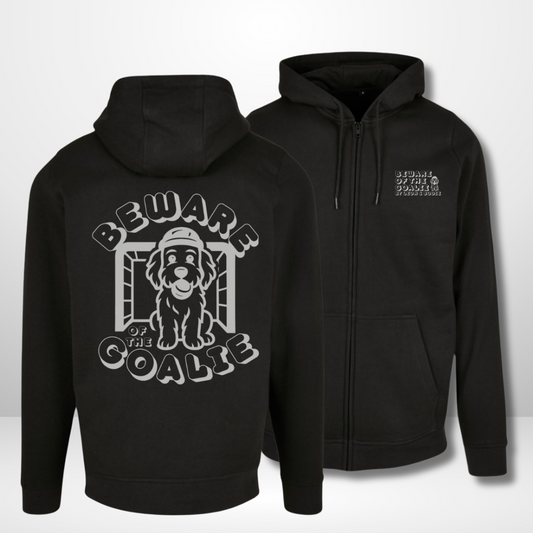 Leon & Bodie Hungerecker "Beware of the Goalie" Zip Hoody