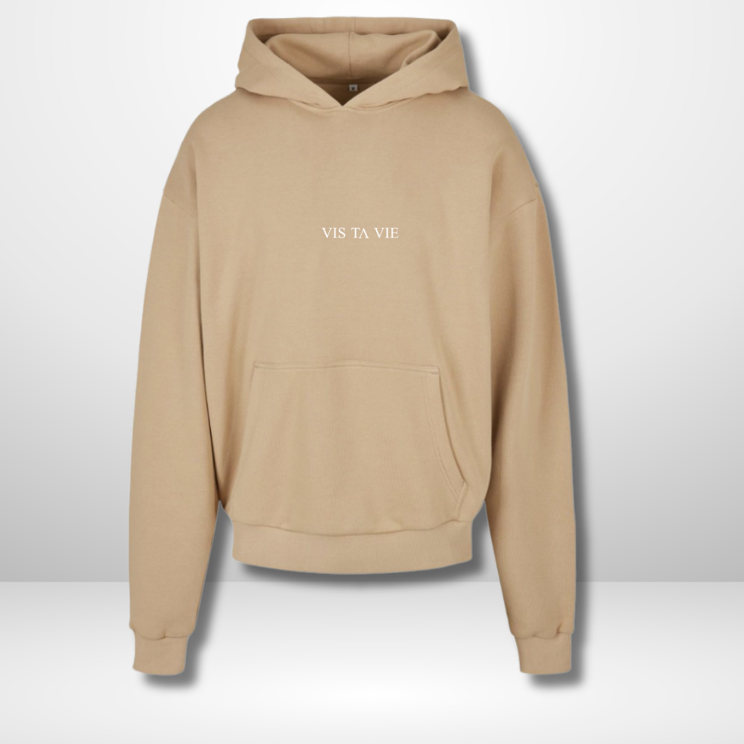 Lucas Dumont "VIS TA VIE"  Ultra Heavy Oversized Hoodie