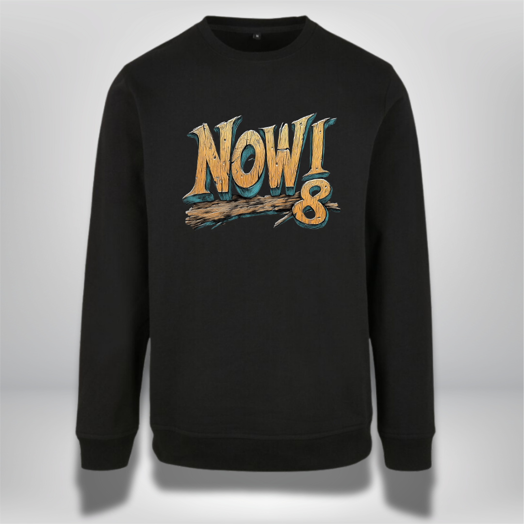 Marco Nowak 🏒 "Klopf auf Holz" 🪵 Crewneck Pullover