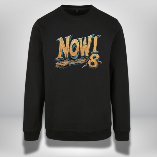 Marco Nowak 🏒 "Klopf auf Holz" 🪵 Crewneck Pullover