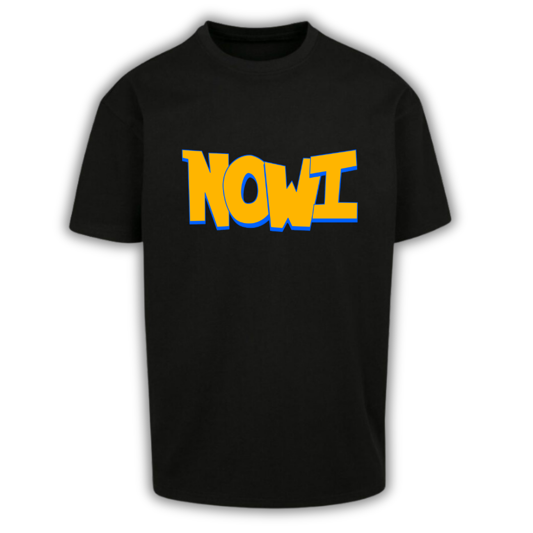 Marco Nowak "Catch Nowi" Oversized Shirt schwarz