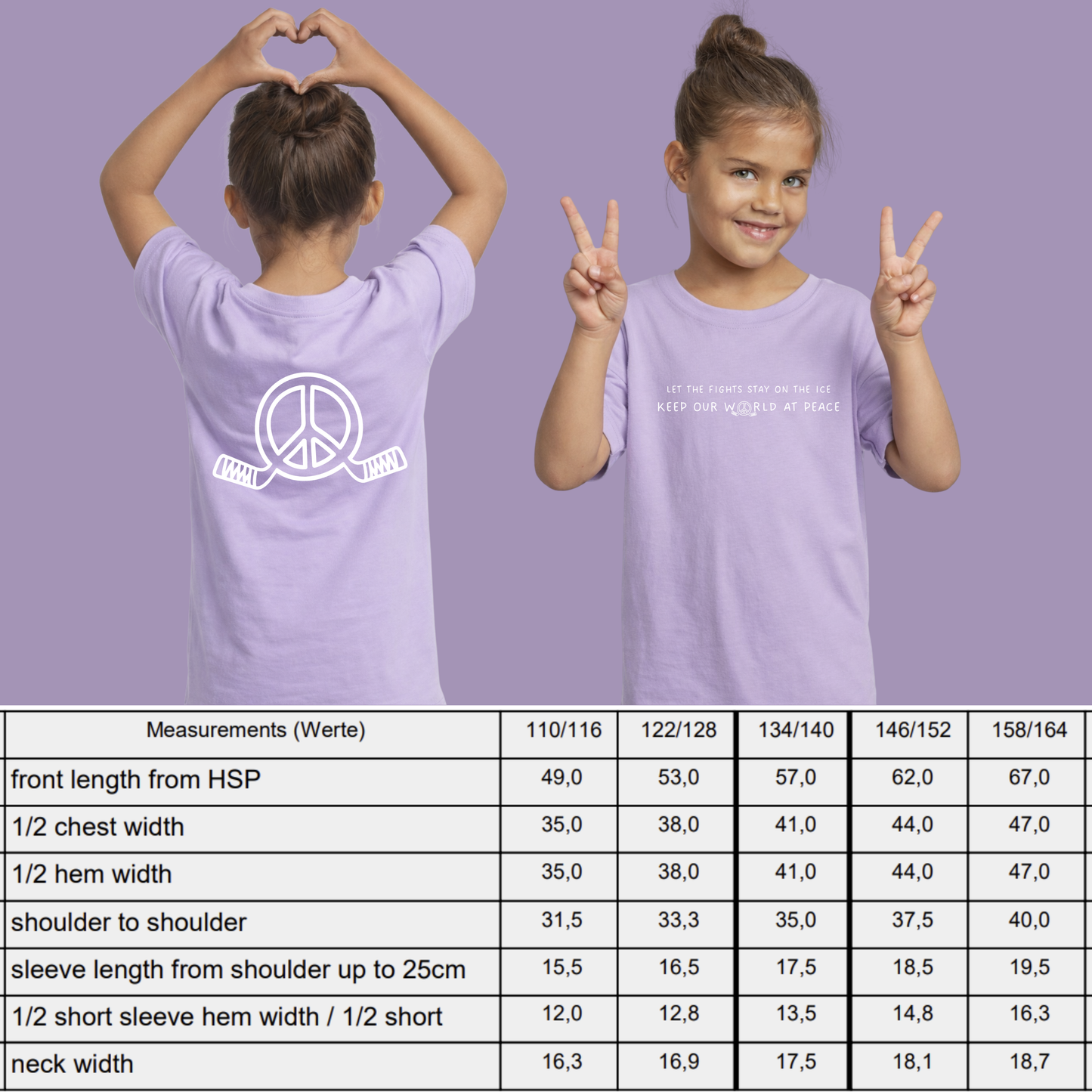 "LET THE FIGHTS STAY ON THE ICE" The Squad Kids Shirt