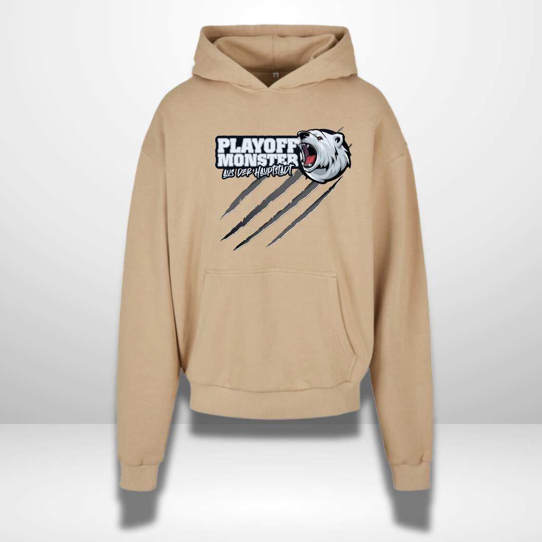 "Playoff Monster" Oversized Hoodie in 2 Farben