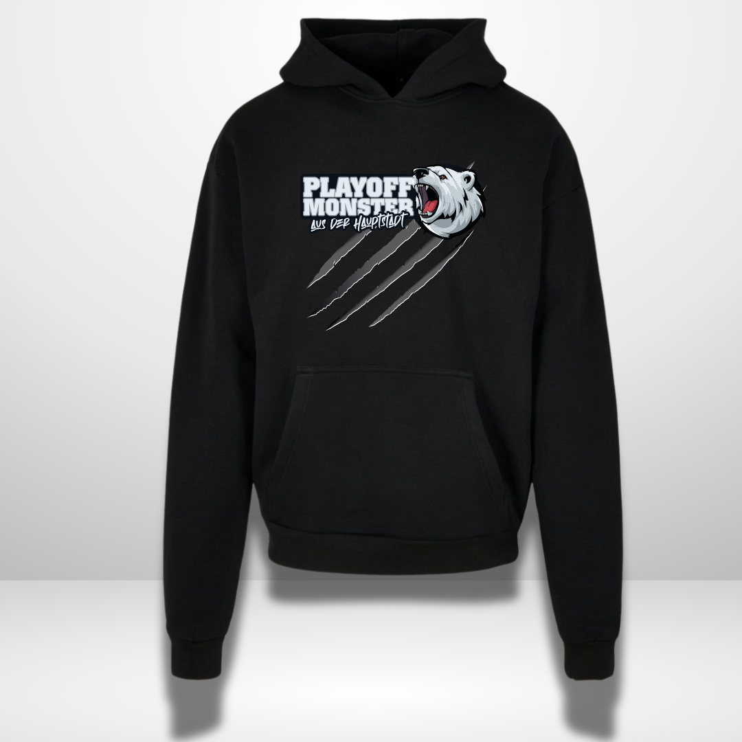 "Playoff Monster" Oversized Hoodie in 2 Farben