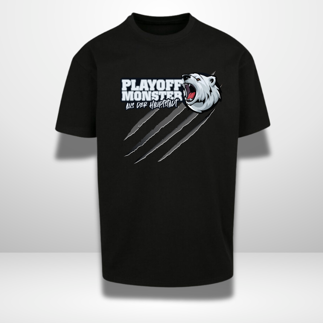 "Playoff Monster" Oversized T-Shirt in 2 Farben