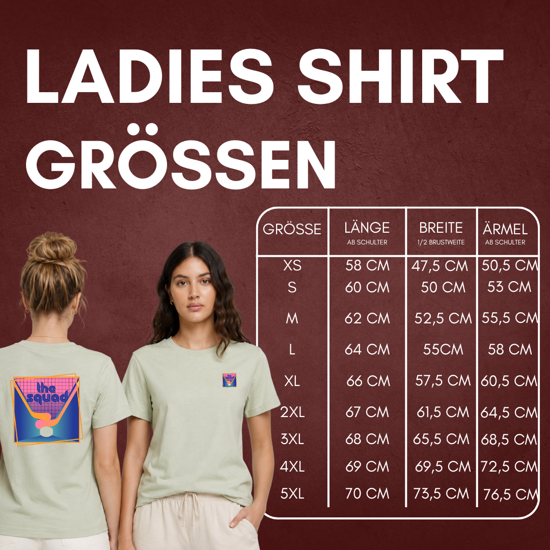 "RETRO VIBES" The Squad Hockey Ladies Shirt