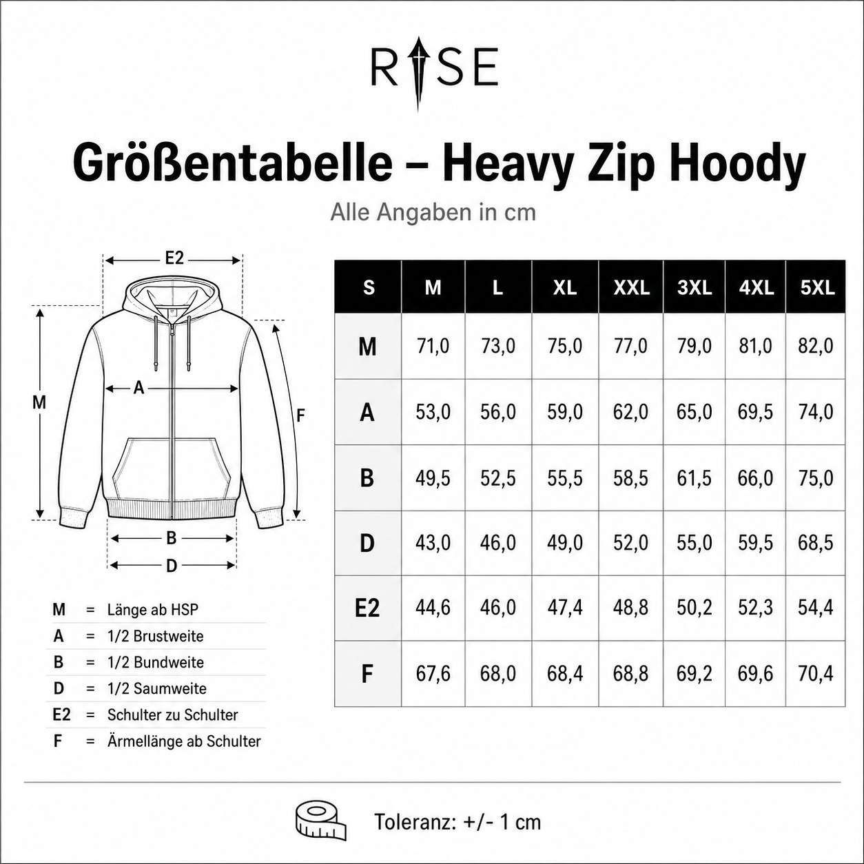 Rise Up Zip Hoody Robbie Czarnik x The Squad