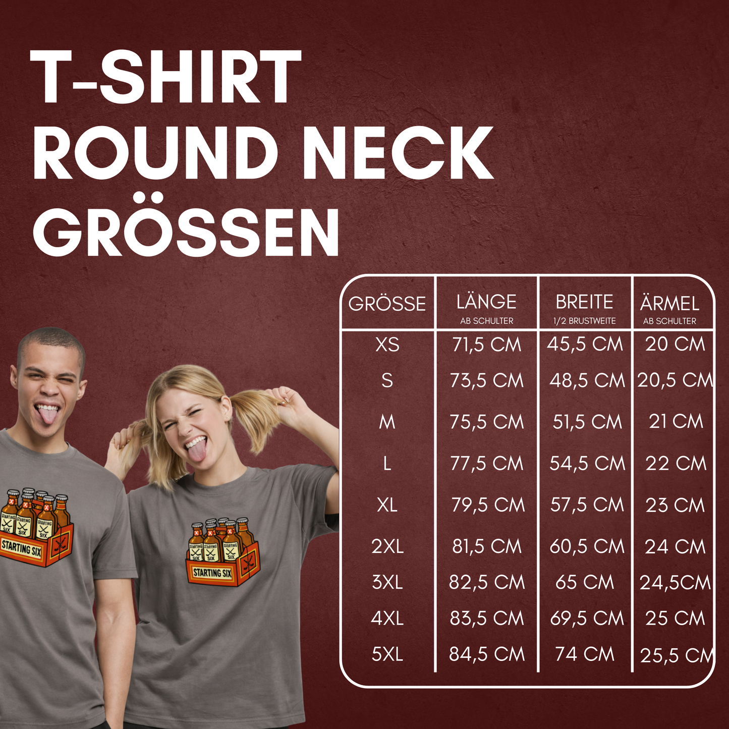 "STARTING SIX" The Squad T-Shirt