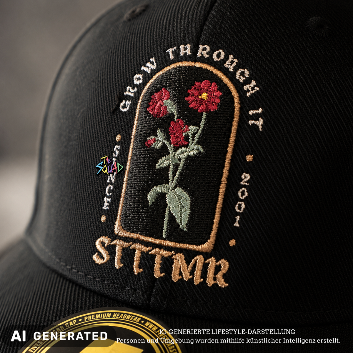STTTMR Grow Through It Snapback Cap