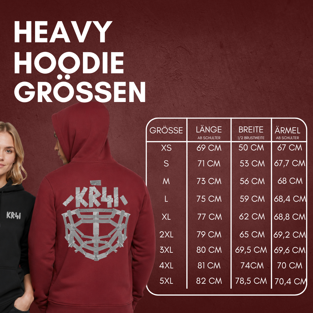 "TAPE 41" Kevin Reich X The Squad Heavy Hoody in 2 Farben