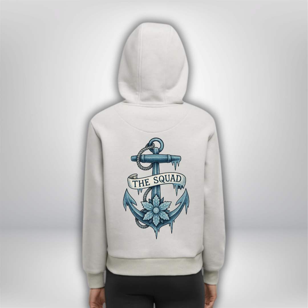 THE SQUAD "Anchored in Hockey"  Ladies Hoody