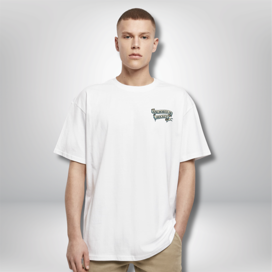 THE SQUAD "Anchored in Hockey" Oversized Shirt in 2 Farben