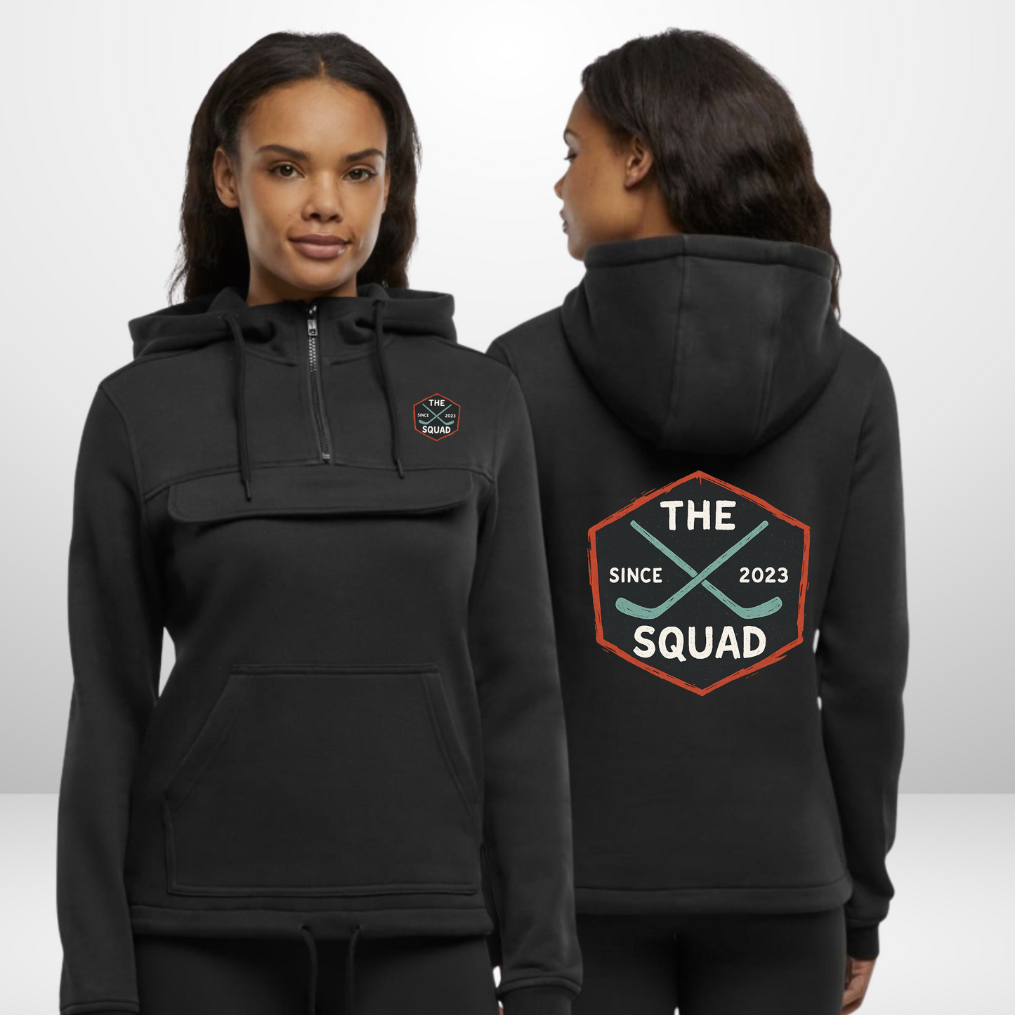 THE SQUAD "Favorite" Pull Over Ladies Hoody