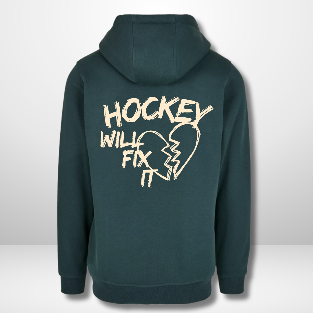 THE SQUAD "Hockey will fix it" Heavy Hoodie in 2 Farben