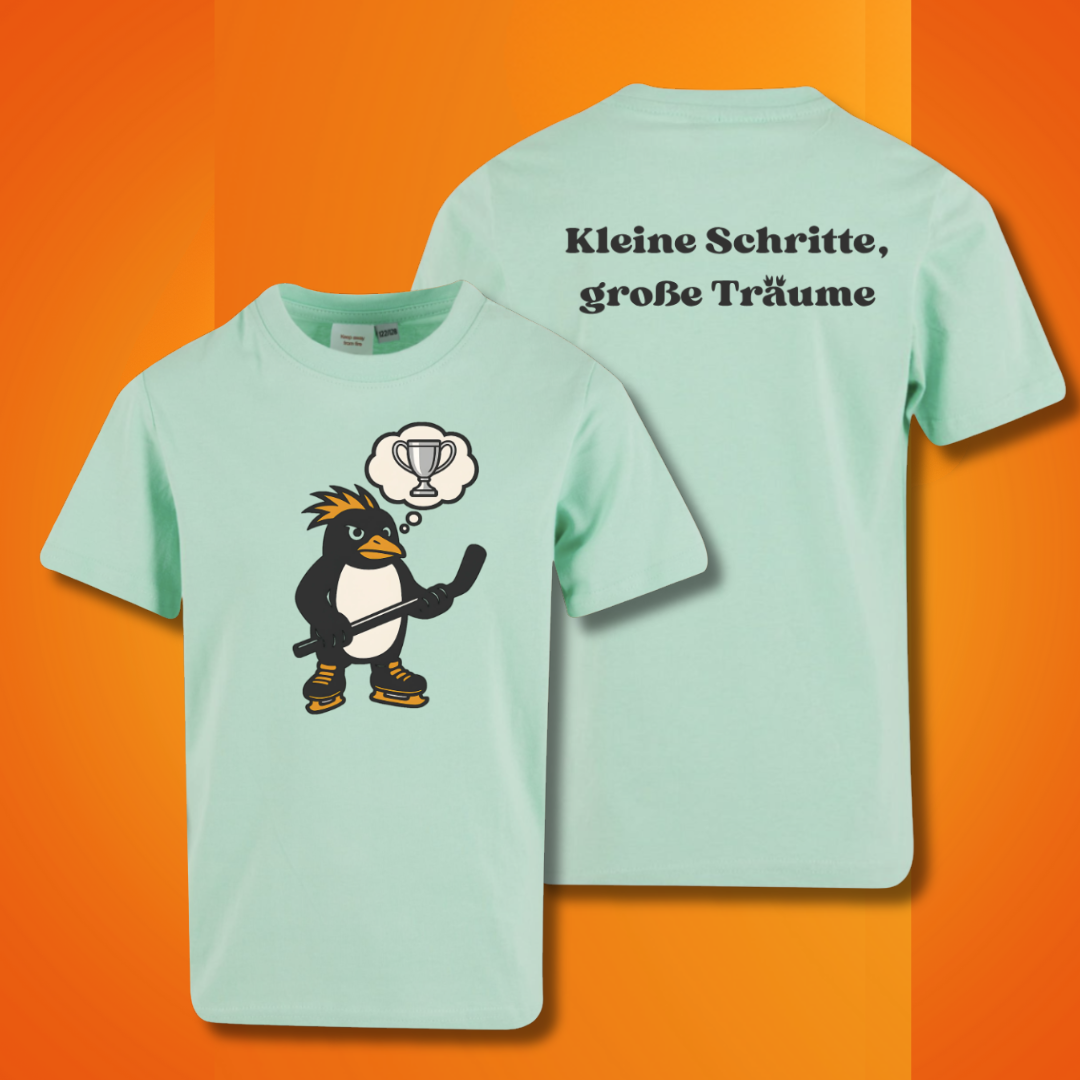 THE SQUAD "Kleine Schritte, große Träume" 🐧🏆Kids T-Shirt