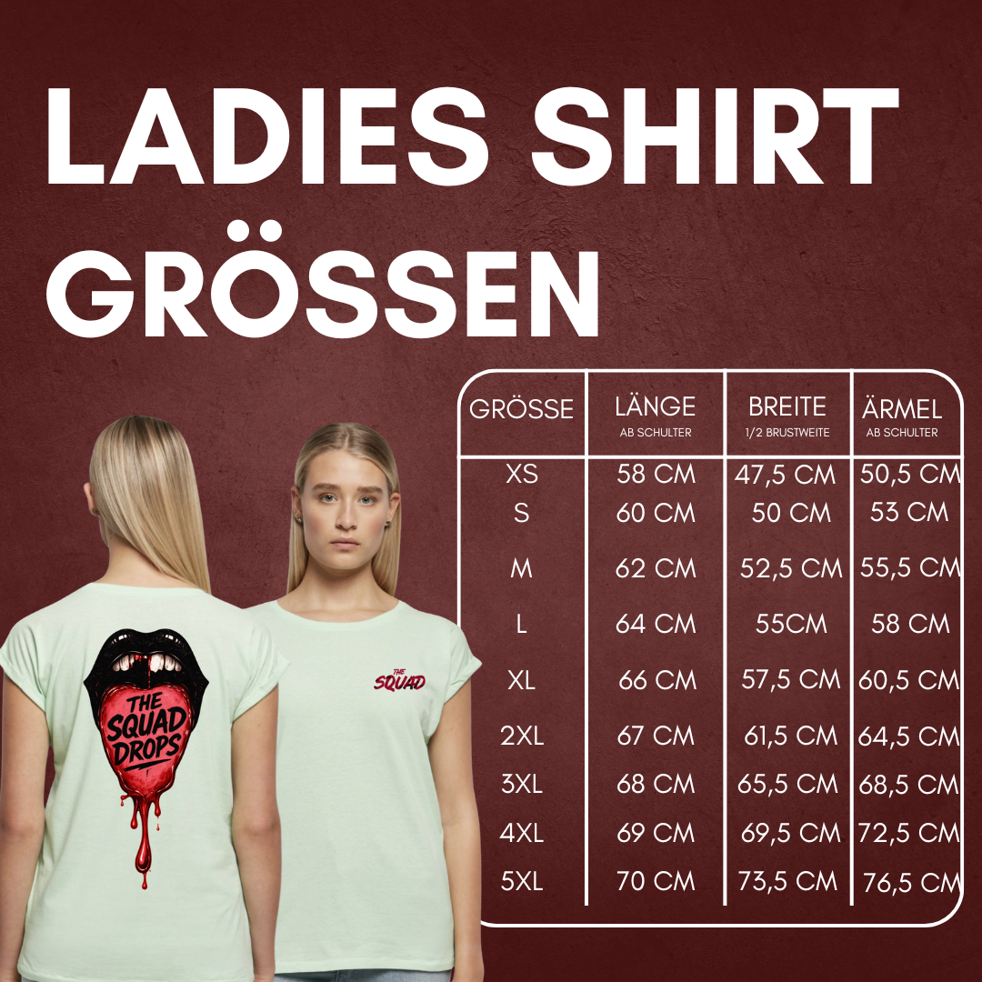 THE SQUAD "Bleeding Hockey Drop" Ladies Shirt